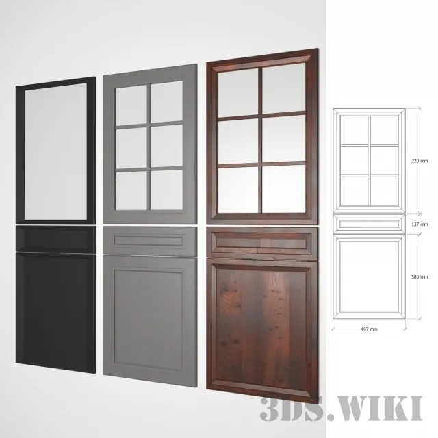 other-models – Kitchen facades 3ds Max