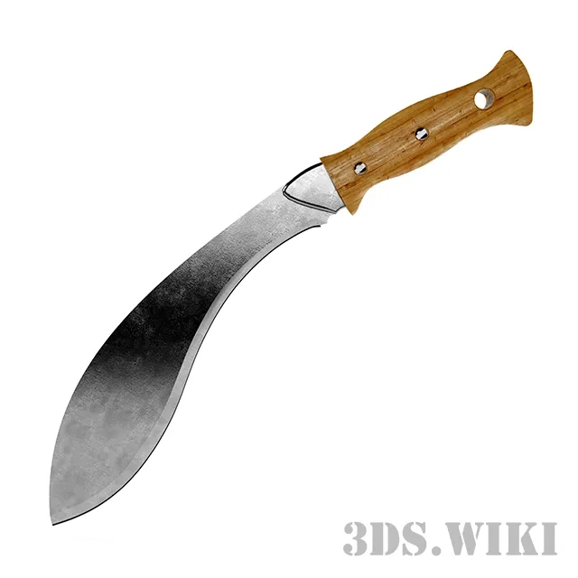 other-models – Kukri knife 3ds Max
