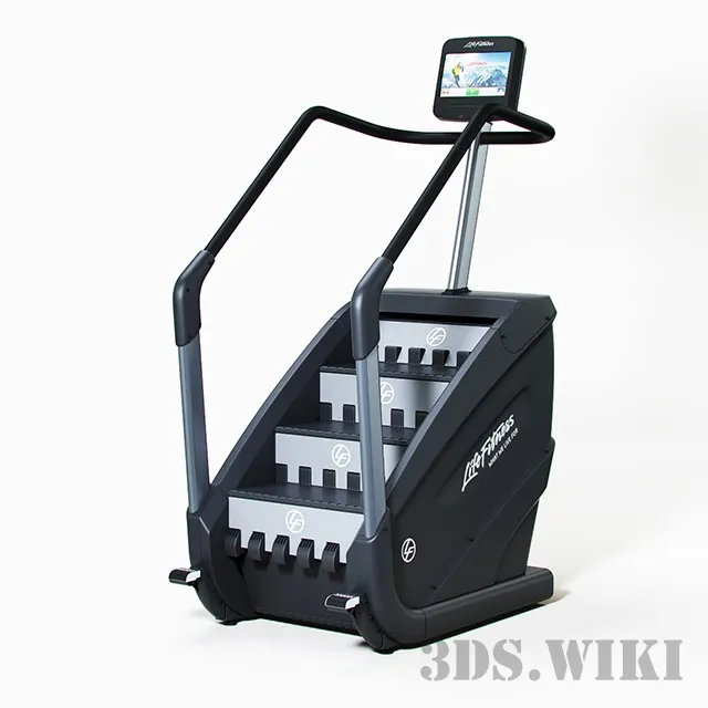 other-models – Life Fitness Climber Trainer 3ds Max