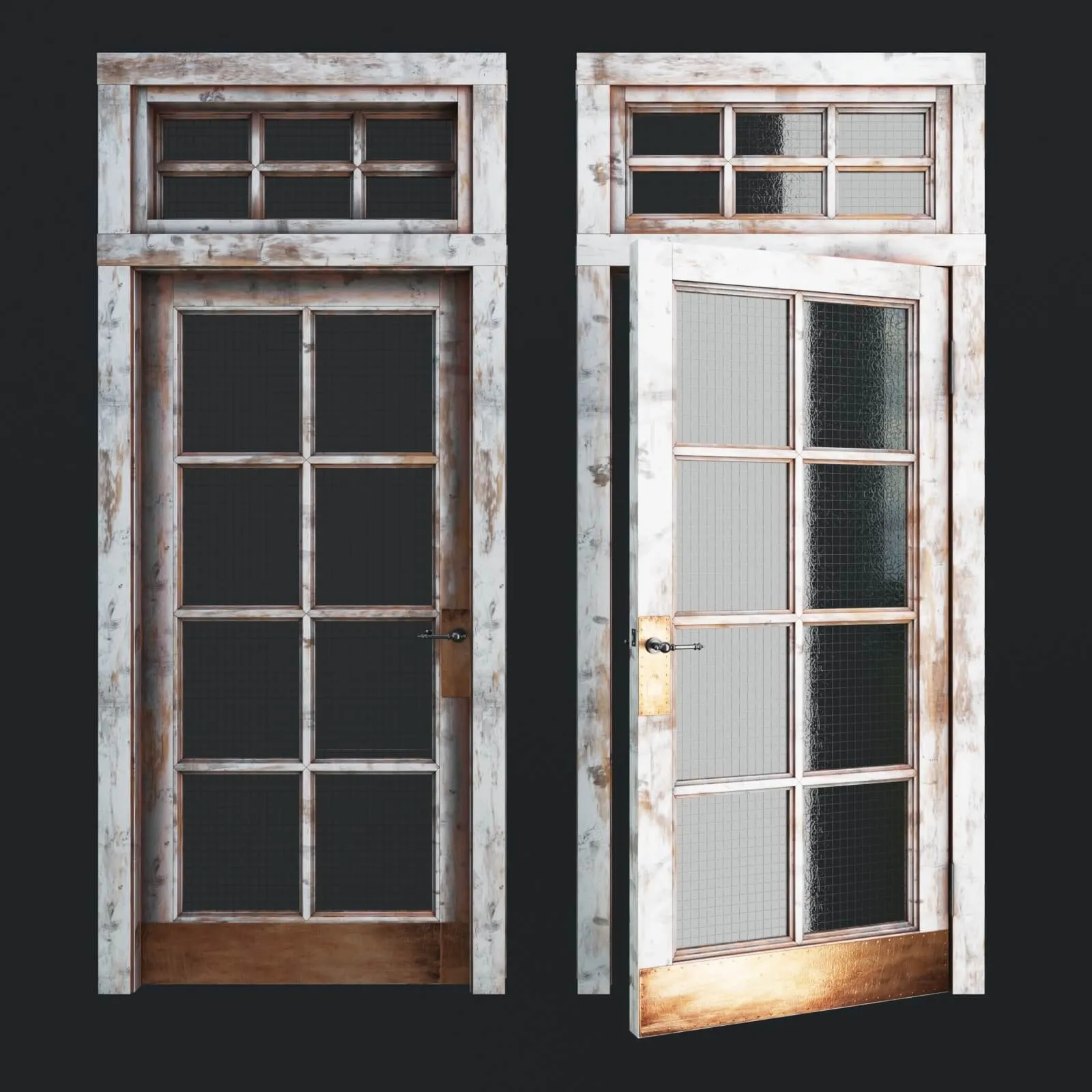 other-models – Loft door  # 5A 3ds Max