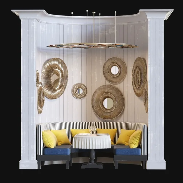 other-models – Luza for cafe restaurant 3ds Max