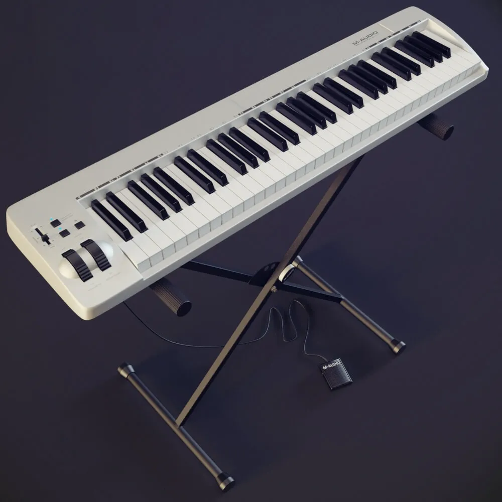 other-models – M-Audio Keystation 61es_03 3ds Max
