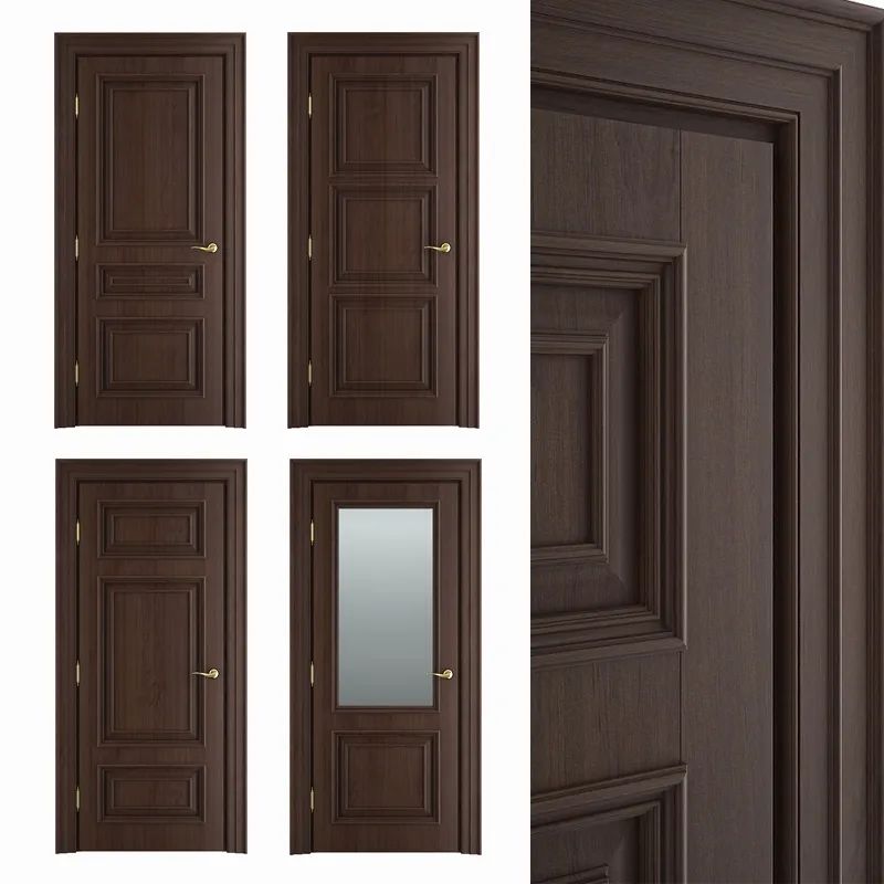 other-models – Massiv style Interior chocolate door 02 3ds Max