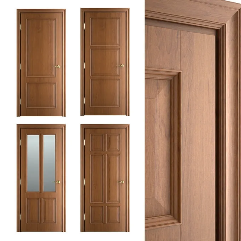 other-models – Massiv style Interior classic door 02 3ds Max