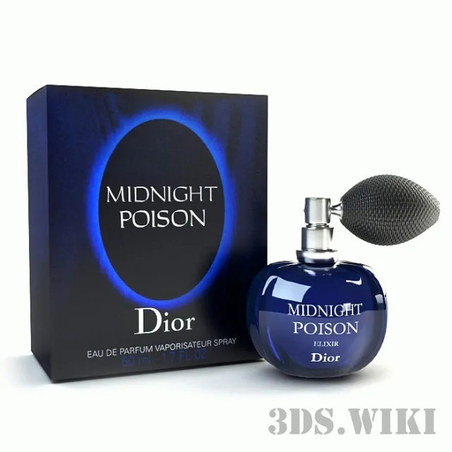 other-models – Midnight Poison Christian Dior perfume 3ds Max