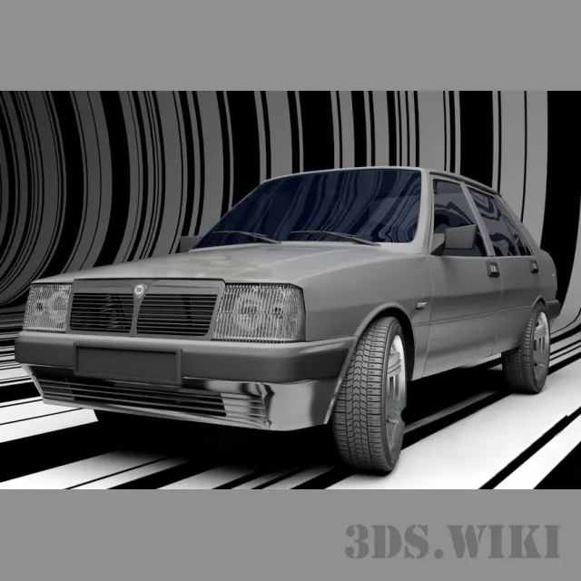 other-models – Old Lancia Prisma 1600 3ds Max