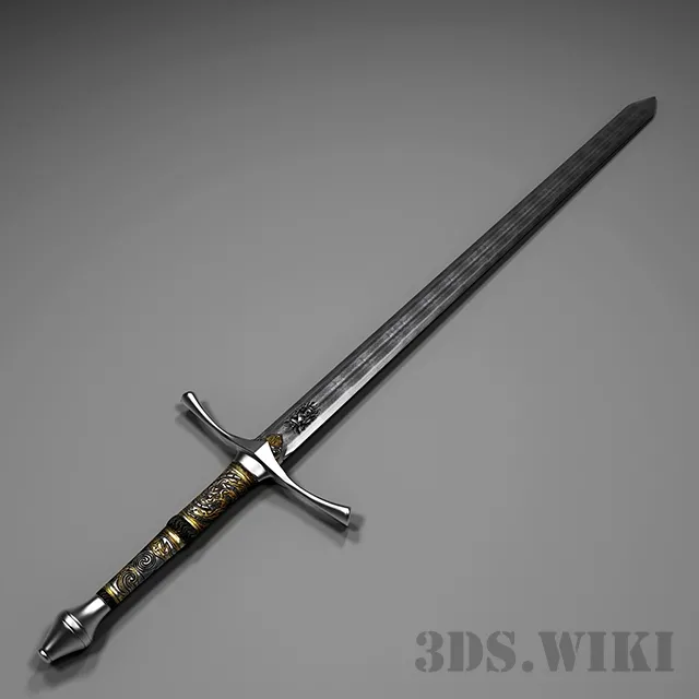 other-models – Old sword 3ds Max