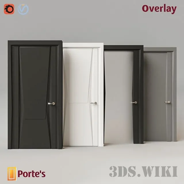 other-models – Overlay doors by Portes 3ds Max