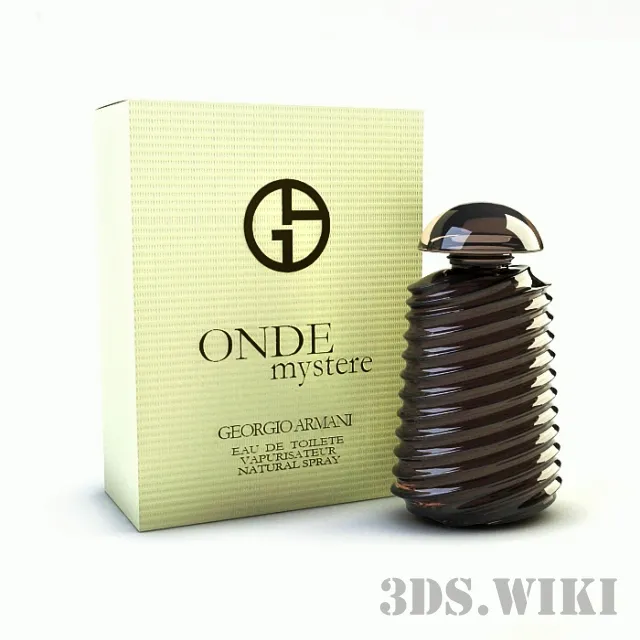 other-models – Perfume Onde Mystere Giorgio Armani 3ds Max