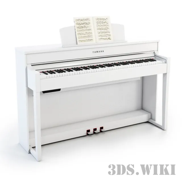 other-models – piano 3ds Max
