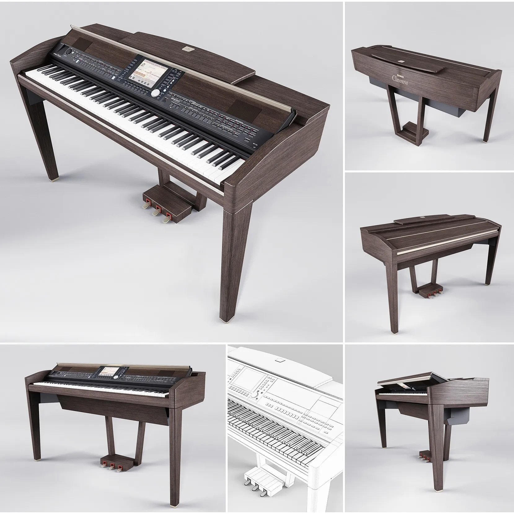 other-models – Piano 698 3ds Max