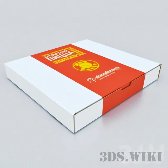 other-models – Pizza box 3ds Max