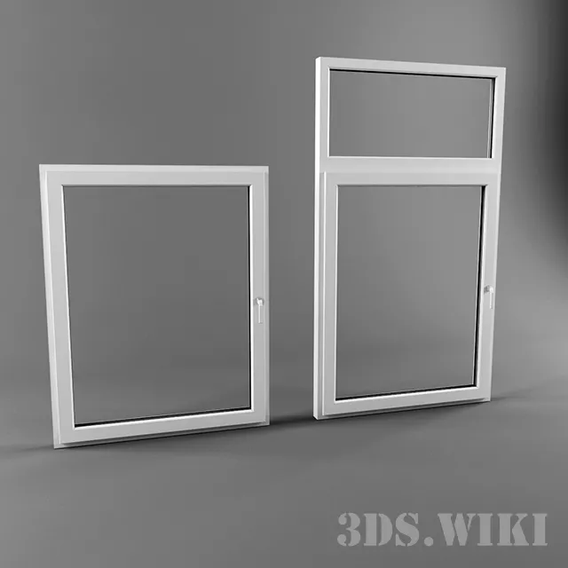 other-models – Plastic windows 3ds Max