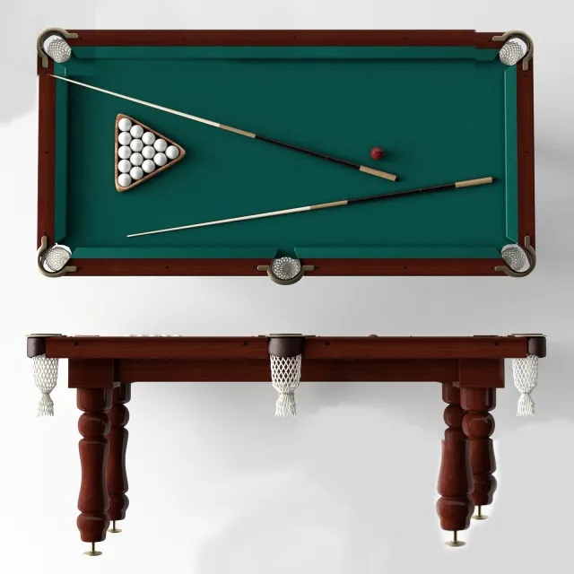 other-models – Pool table 7ft 3ds Max
