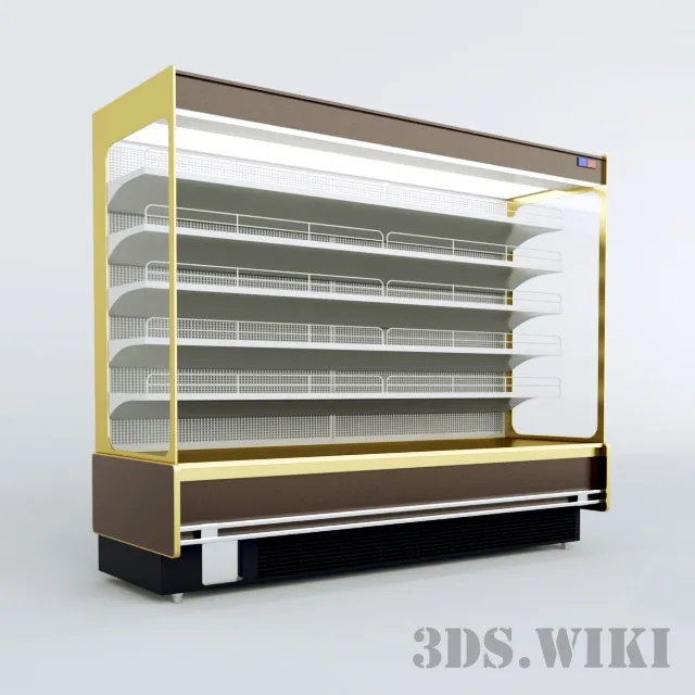 other-models – Rectangular refrigerated display case 3ds Max