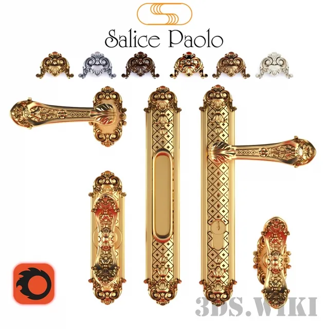 other-models – Salice Paolo Damasco door handles 3ds Max