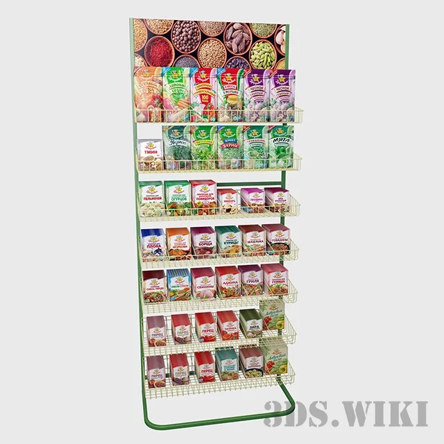 other-models – Seasoning rack 3ds Max