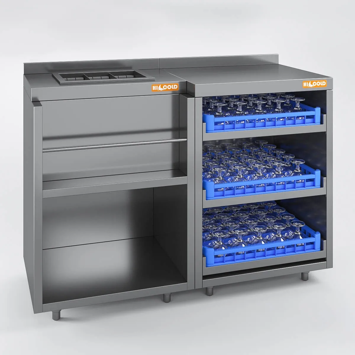 other-models – Set HiCold bar equipment 3ds Max