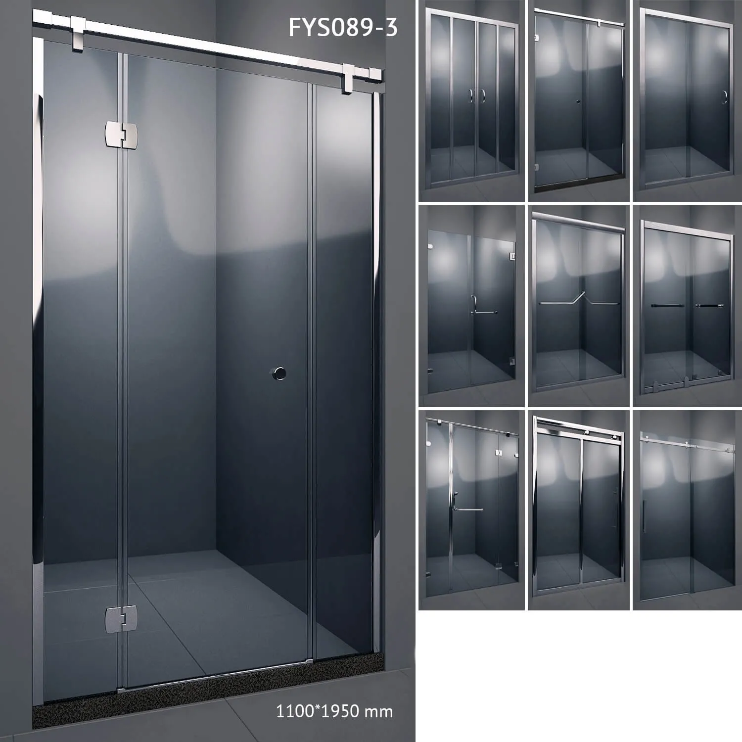 other-models – Shower doors  shower screen CRW 3ds Max