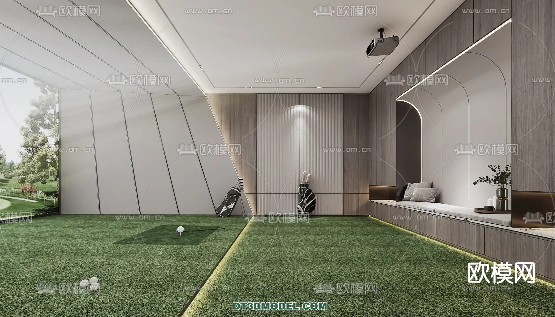 OTHER MODELS – SPORTS – 3D Model For Interior Design – 2297