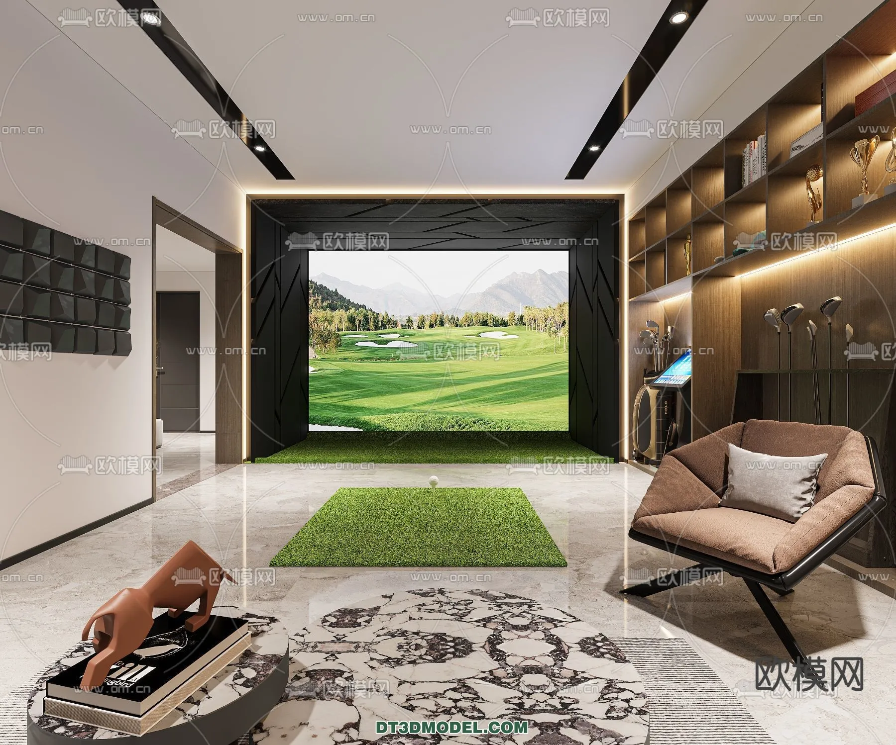 OTHER MODELS – SPORTS – 3D Model For Interior Design – 2324