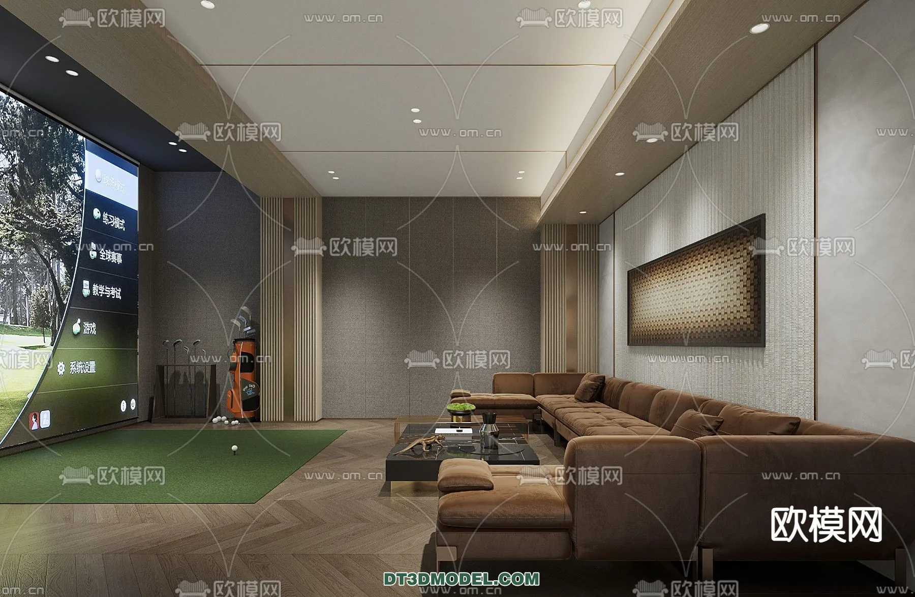 OTHER MODELS – SPORTS – 3D Model For Interior Design – 2334