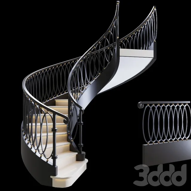 OTHER MODELS – STAIRCASE – 3D MODELS – 3DS MAX – FREE DOWNLOAD – 16056