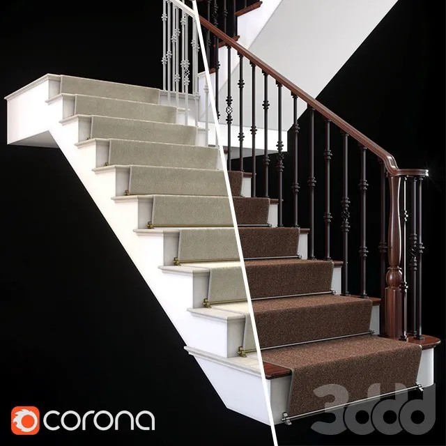OTHER MODELS – STAIRCASE – 3D MODELS – 3DS MAX – FREE DOWNLOAD – 16060