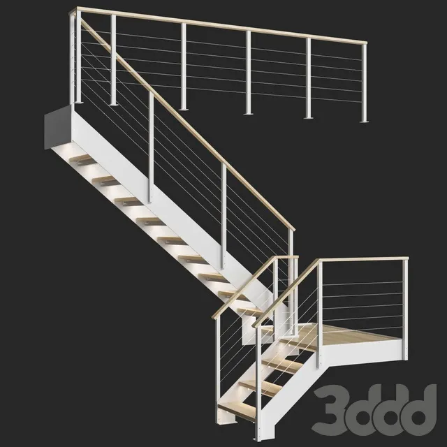 OTHER MODELS – STAIRCASE – 3D MODELS – 3DS MAX – FREE DOWNLOAD – 16084