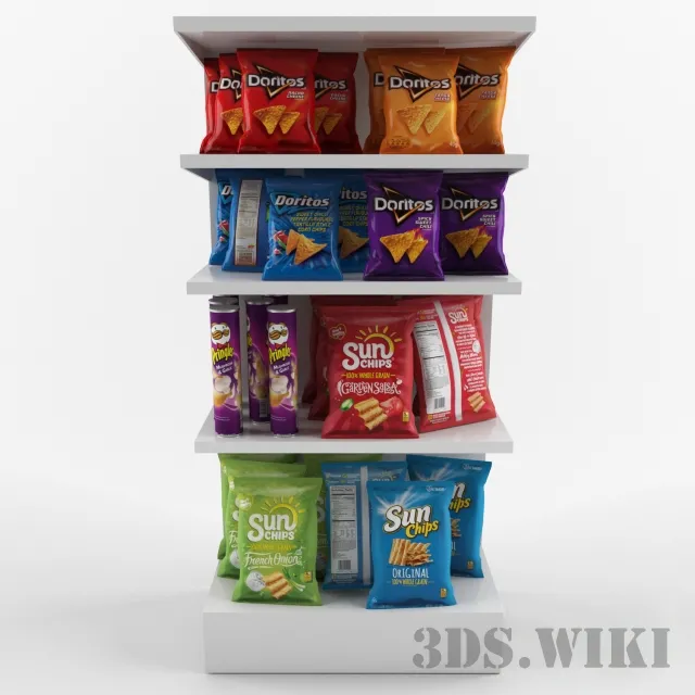 other-models – Stand – A set of products 3ds Max