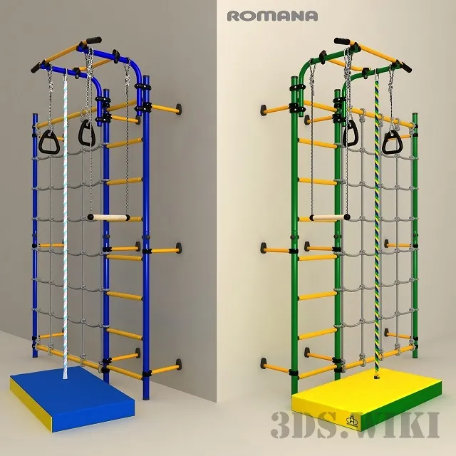 other-models – Swedish wall ROMANA CARUSEL Comet S3 3ds Max