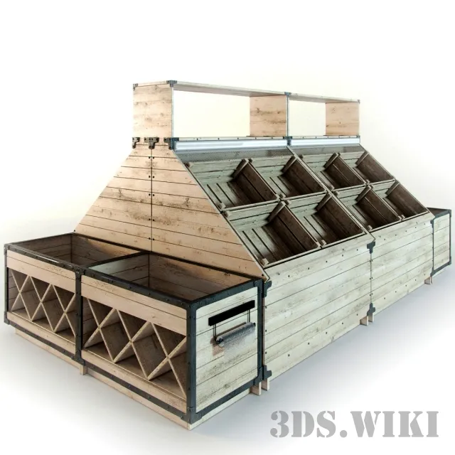 other-models – Vegetable refrigerated camber 3ds Max