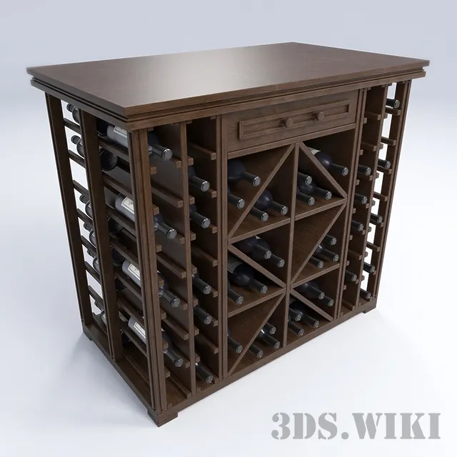 other-models – Wine cabinet 3ds Max
