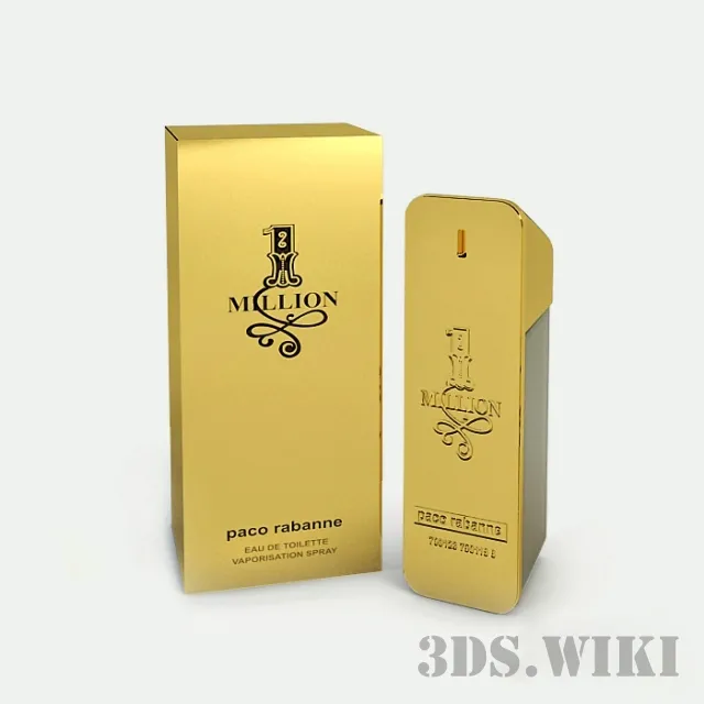 other-models – Women’s perfume Lady Million Paco Rabanne 3ds Max