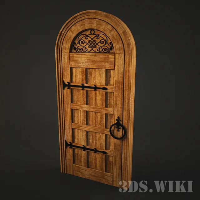 other-models – Wooden doors to the wine cellar 3ds Max