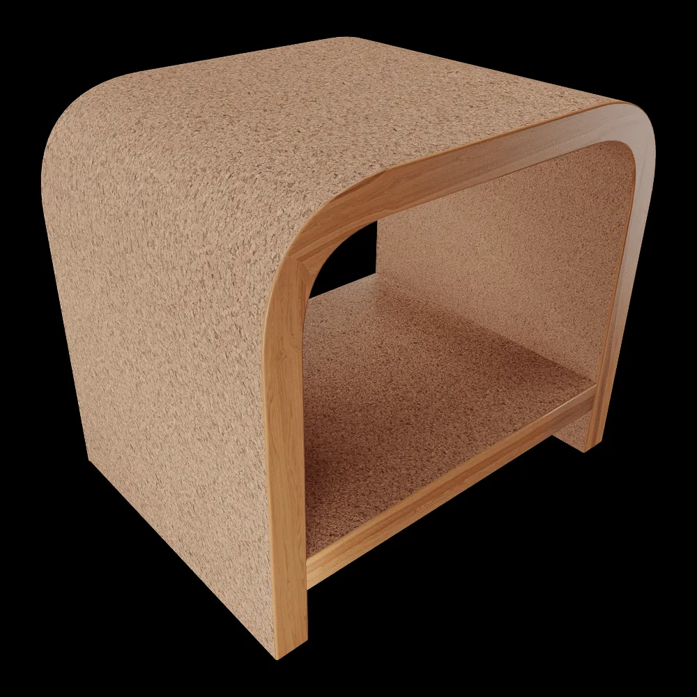 OTQ design – Bedside table BISU 3ds Max