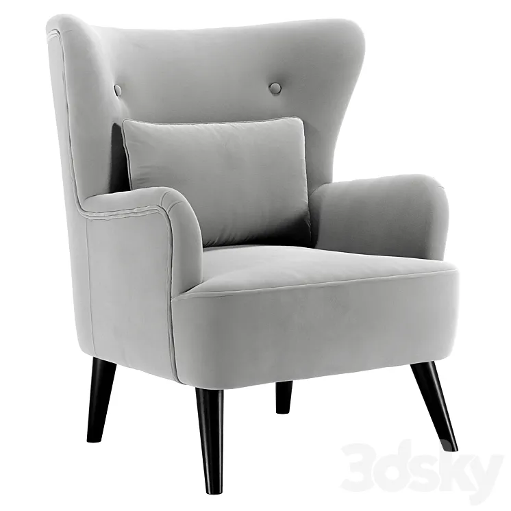 Ottavia armchair 3DS Max Model