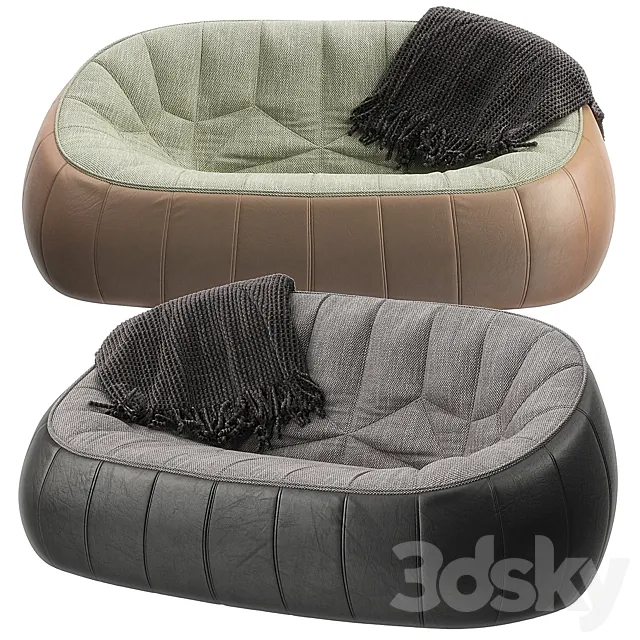 Ottoman loveseat by Ligne Roset 3DSMax File