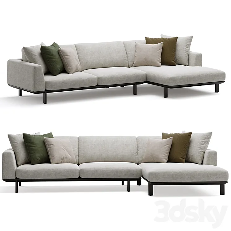 Otway Modular Sofa by CoshLiving Kett 3DS Max