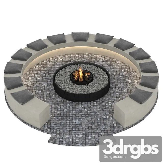 Outdoor Fireplace 3dsmax Download