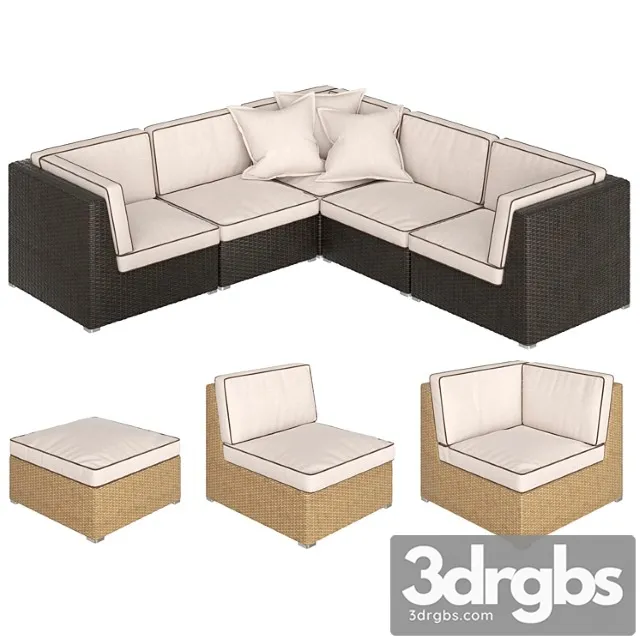 Outdoor modular furniture skyline design