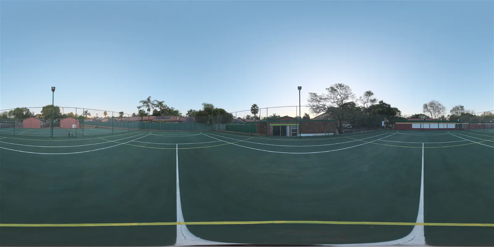 HDRI – Netball Court – natural light