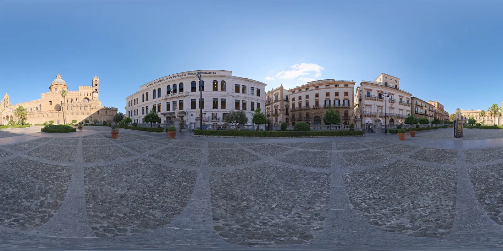 HDRI – Palermo Square – urban