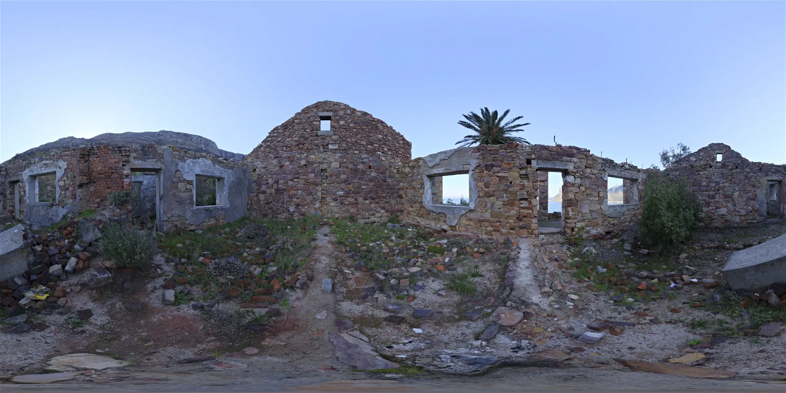 HDRI – Roofless Ruins – urban