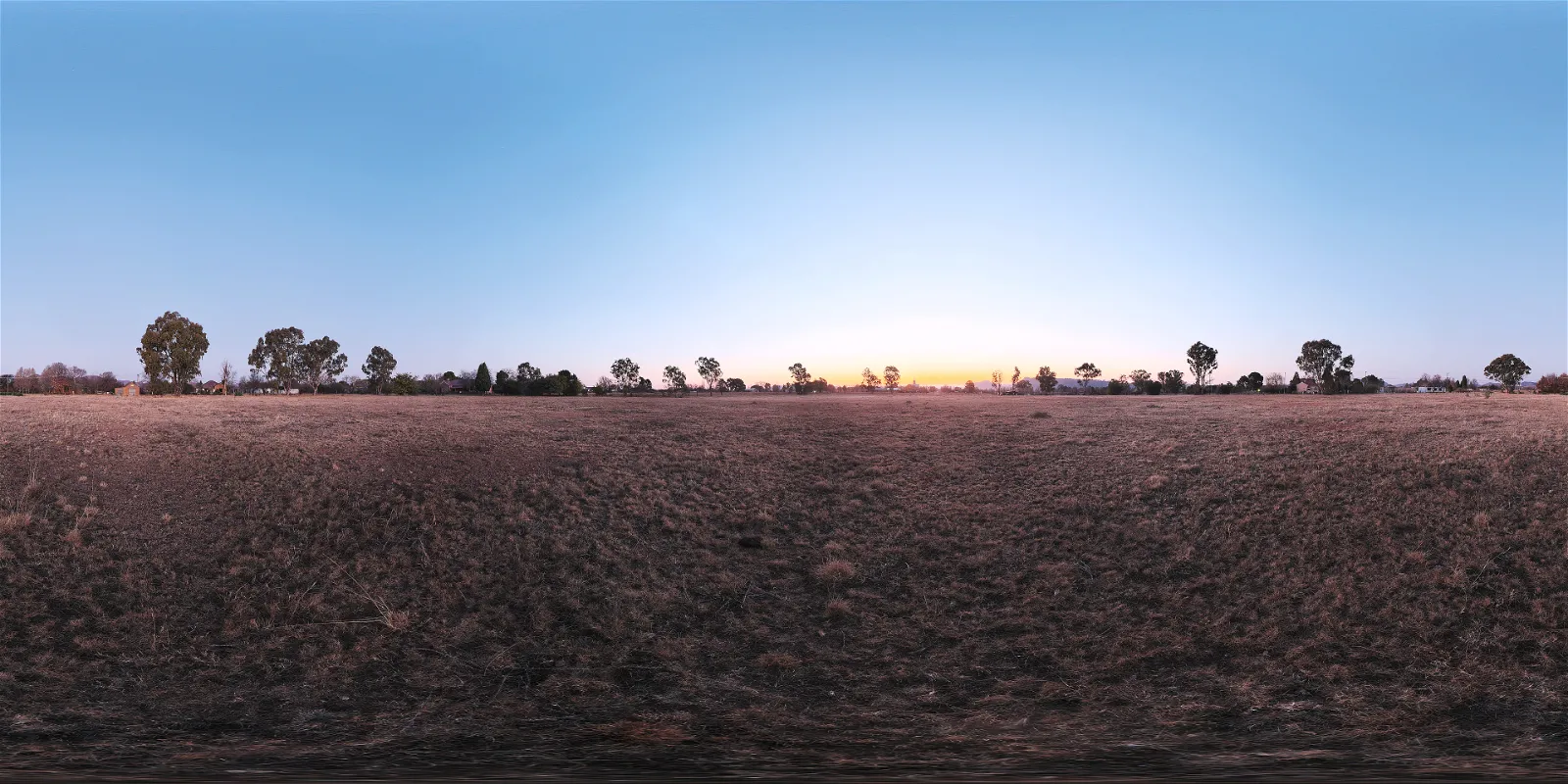 HDRI – Rosendal Park Sunset – natural light