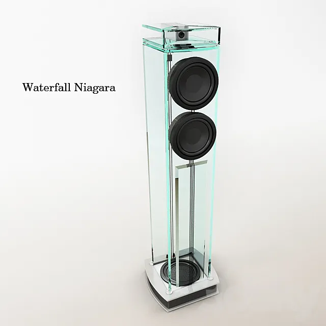 Outdoor Speakers Waterfall Niagara 3ds Max