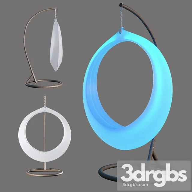 Outdoor swing led ring 3dsmax Download