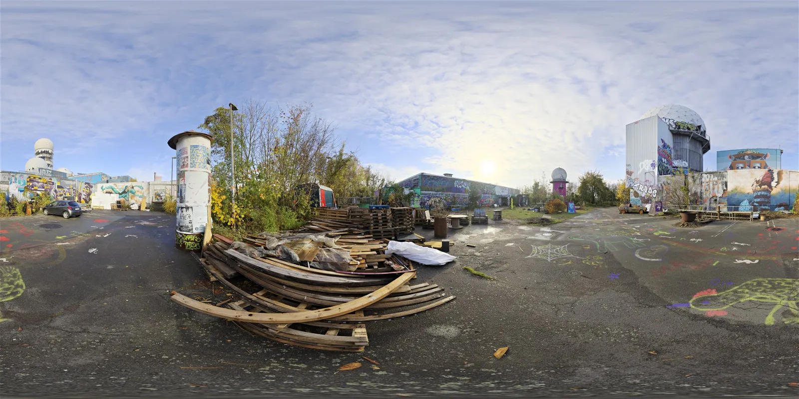 HDRI – Teufelsberg Ground 2 – urban