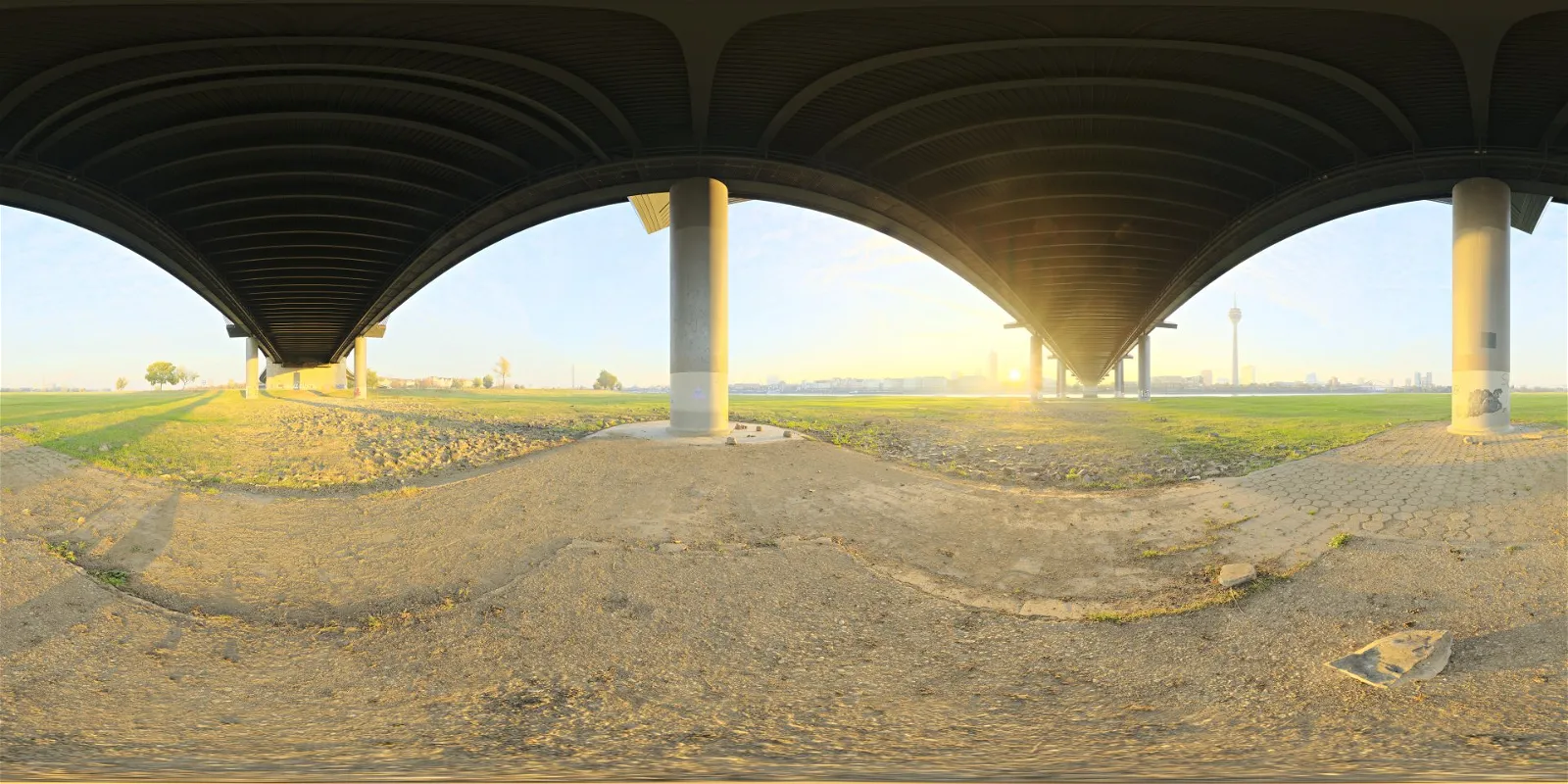 HDRI – Under Bridge – urban