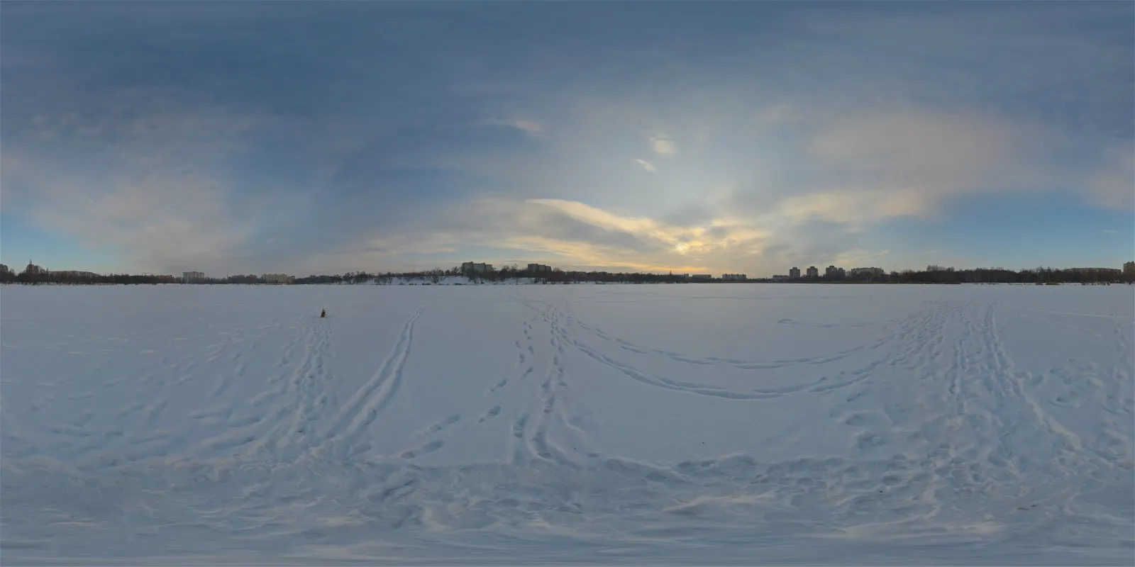 HDRI – Winter Lake 01 – skies